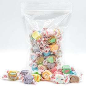 Donty-Tonty individually wrapped taffy; preserves freshness for easy party plating.