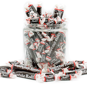 Donty-Tonty individually wrapped Tootsie Rolls ready for on-the-go snacking.