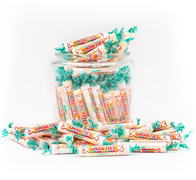Donty-Tonty Tropical Candy Rolls individually wrapped for easy portion control and on the go