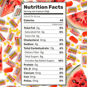 Donty-Tonty Watermelon hard candy in air-tight packaging helps maintain freshness.