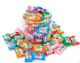 Donty-Tonty Zotz individually wrapped candies stay fresh for sharing on the go.
