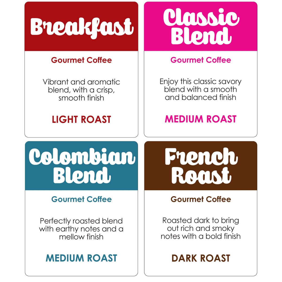 Donut Café Classic Blend cup with balanced aroma.