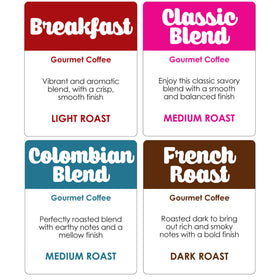 Donut Café Classic Blend cup with balanced aroma.