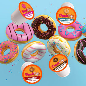 Donut Café Coconut Crumble pod brings tropical notes and creamy finish