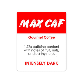 Donut Café one-point-fivex caffeine pods for mornings with an extra kick.