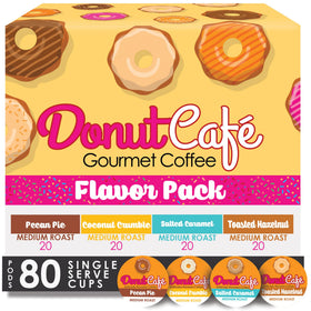 Donut Café Pecan Pie pods for Keurig, flavorful single-serve convenience