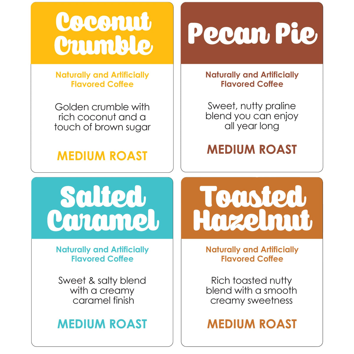 Donut Café Salted Caramel pods for Keurig, indulgent cup in minutes