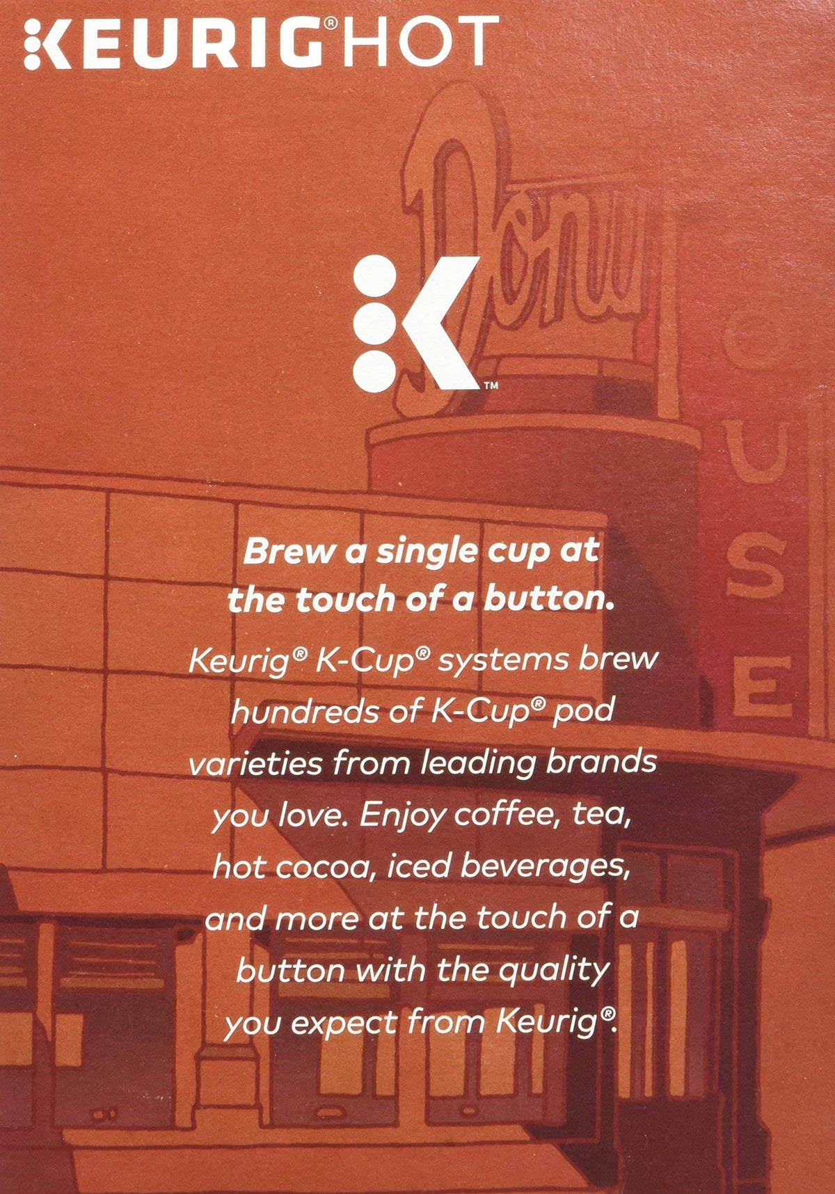 Donut House Collection aromatic coffee pods add bakery-inspired comfort to mornings.