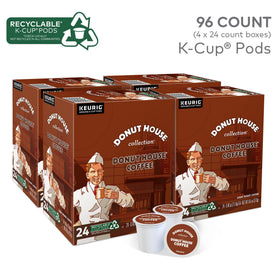 Donut House Collection box packaging ideal for quick, everyday coffee picks.
