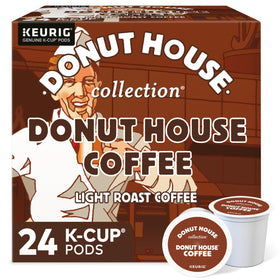 Donut House Collection K-Cup pods in a box for quick morning brew