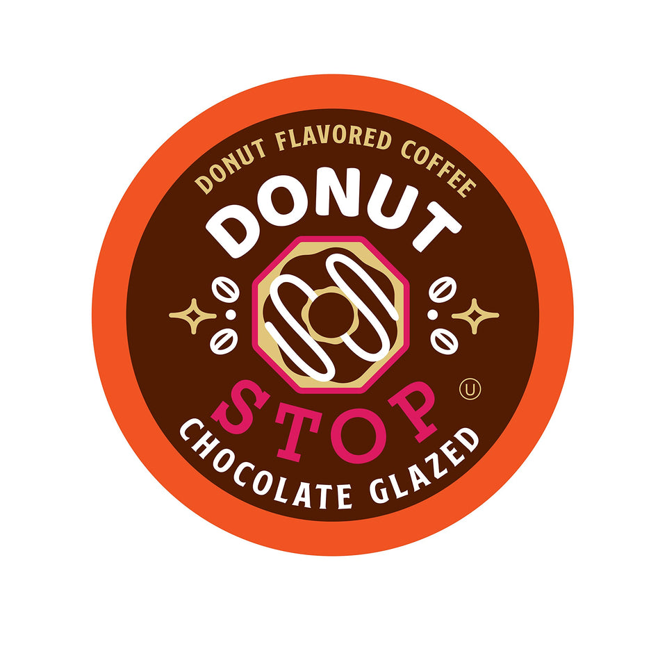 Donut Stop chocolate glazed coffee pod delivers a nostalgic morning ritual.