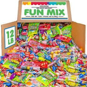 Dooboe bulk candy assortment 12 lb display for piñatas and party tables