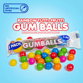 Dooboe bubble gum pieces, fun bursts for kids and adults.