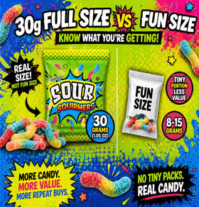 Dooboe classroom rewards candy with bulk sour worms for rewards