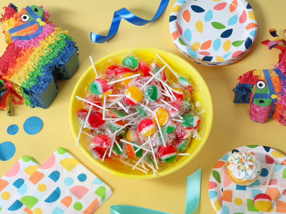 Dooboe Lollipops individually wrapped for hygienic sharing at events.
