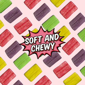 Dooboe Mini Taffy Candy grape flavor, ideal for candy buffets and grab-and-go.