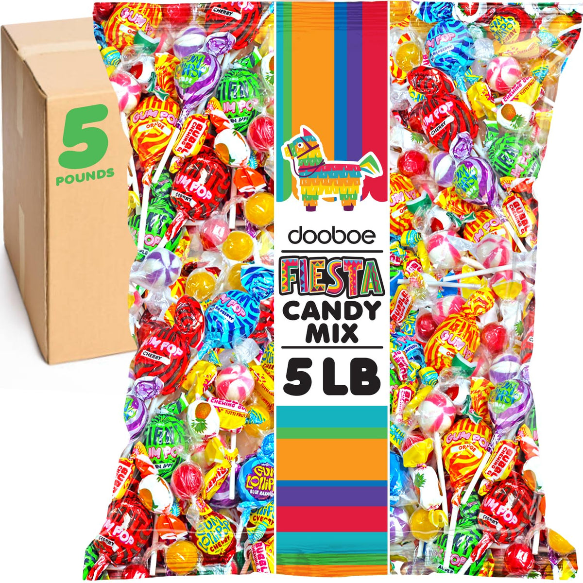 Dooboe pinata candy 5lb bulk bag for party favors.