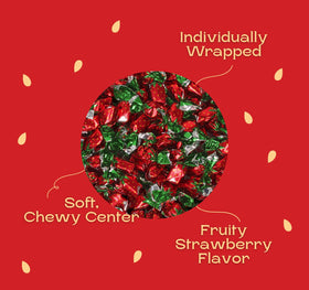 Dooboe Strawberry Hard Candy in office bowls for quick, colorful breaks