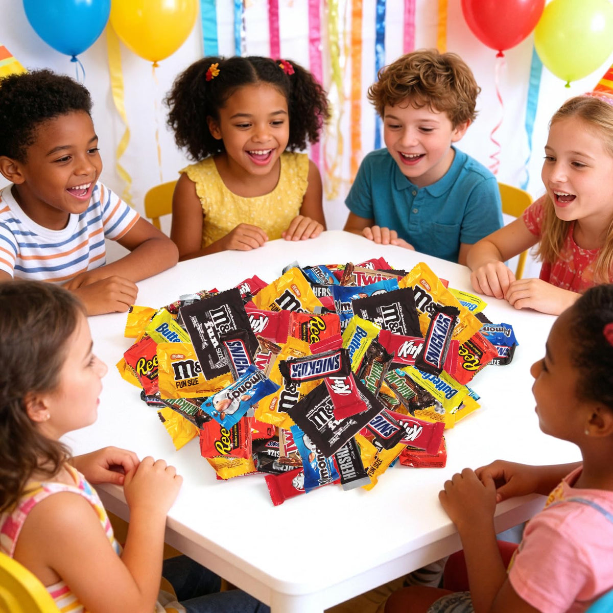 Doomi Almond Joy coconut candy adds tropical sweetness.