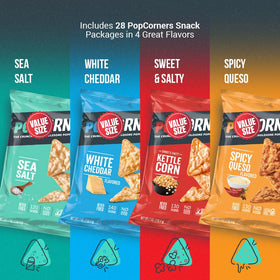 Doomi Pop-Cornners Cinnamon Crunch bags deliver warm, spiced bites after workouts