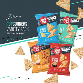 Doomi Pop-Cornners Sweet and Salty bags blend flavors for on the go