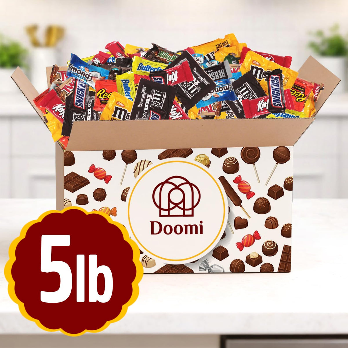 Doomi Snickers and Kit Kat selection delivers familiar textures for every craving.