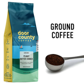 Door County Coffee air roasted process highlighting even roast aroma