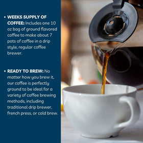 Door County Coffee drip brewer-ready ground coffee for easy mornings