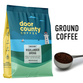 Cup of Highlander Grogg highlighting Irish creme and caramel notes