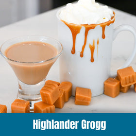 Highlander Grogg single-serve cups ready for quick, flavorful brews.