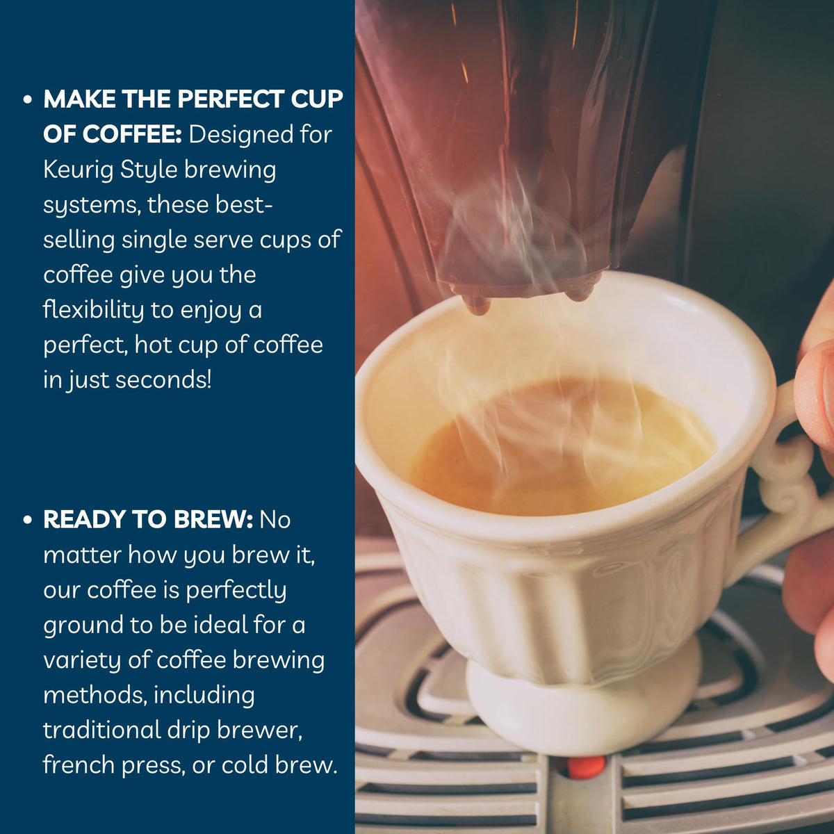 Door County Coffee keto-friendly no sugar gluten-free option for mindful sipping