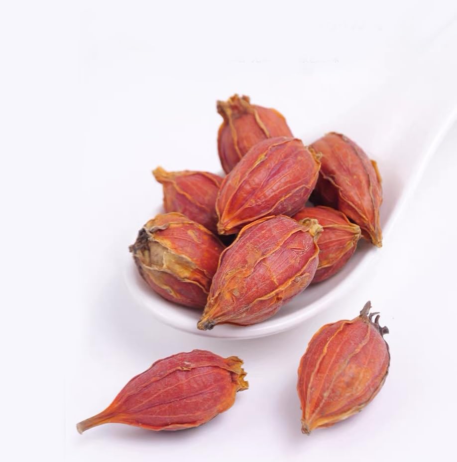 Doorpetal Gardenia Fruit in brine to add color and aroma to marinades.