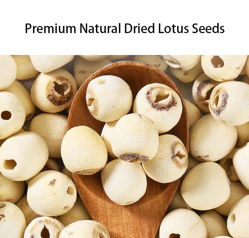 Doorpetal lotus seeds stored in a cool jar for freshness.