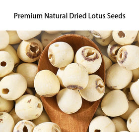 Doorpetal lotus seeds stored in a cool jar for freshness.
