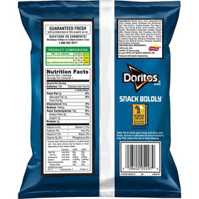Doritos Reduced Fat Cool Ranch chips close-up with bold flavor