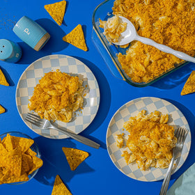 Doritos Spicy Nacho bags highlighted for extra heat at lunch.