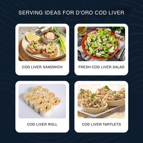D'ORO omega-3 rich cod liver supports healthy lifestyle choices.