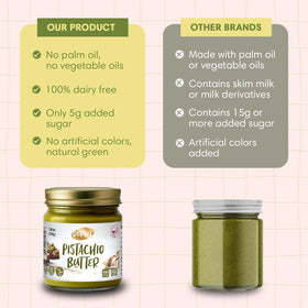 Dorrel Pistachio Butter smooth and creamy texture ideal for spreading