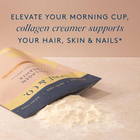 Close-up of DOSE & CO creamy vanilla texture blending into drinks.