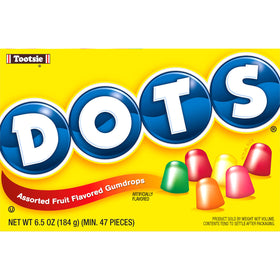 DOTS boxes arranged in theater-style display highlight variety