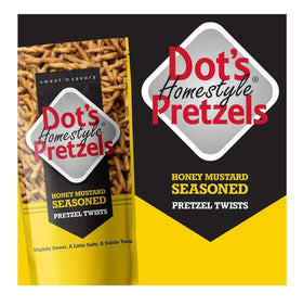 Dot's Honey Mustard Twists ingredients highlight real ingredients for clean snacking.