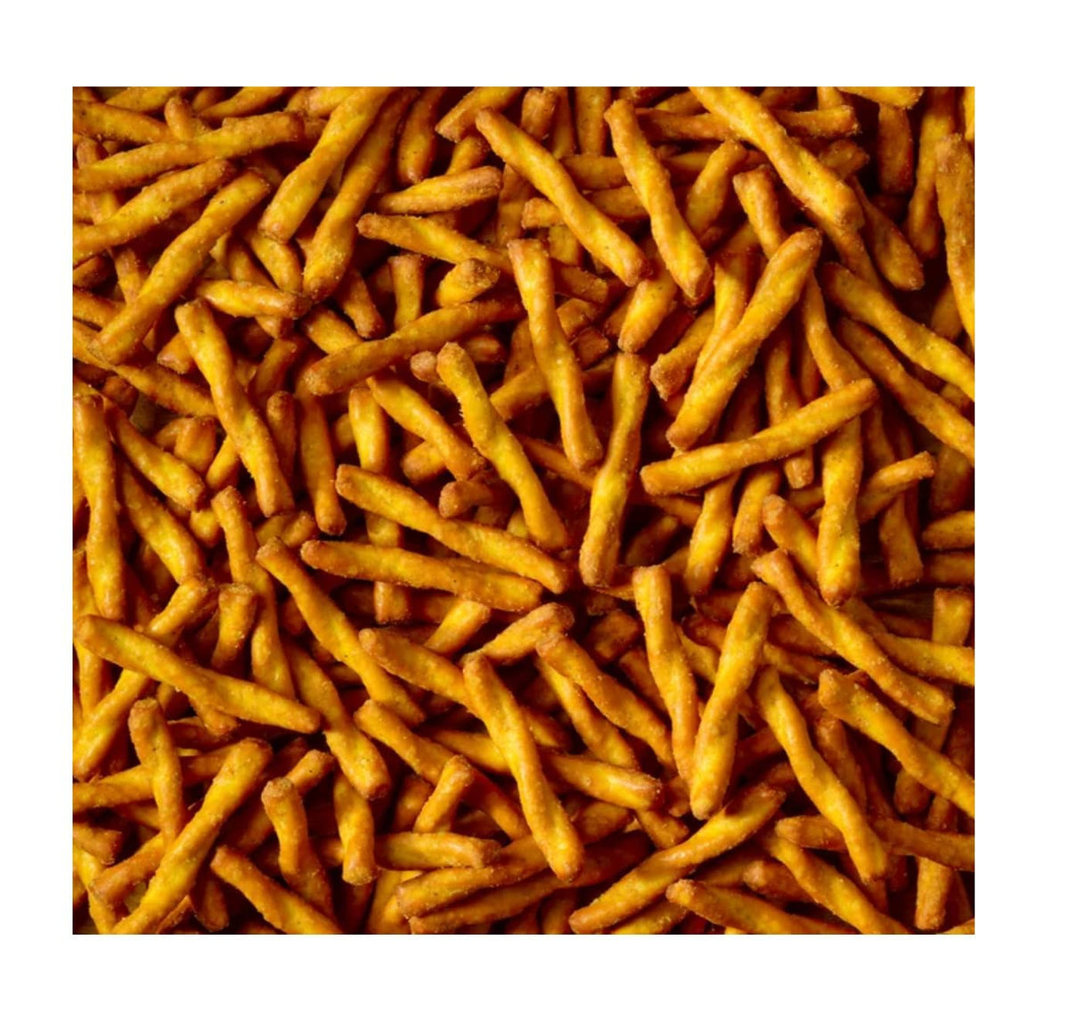 Dot's Honey Mustard Twists come in a resealable pack for freshness.