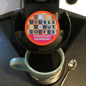 Double Donut Coffee 24-count pack ready to stock your pantry.