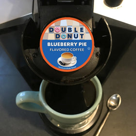 Double Donut Blueberry Pie Keurig brewer-ready pod for easy brew.
