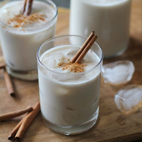 Double Donut Coffee chai latte creamy finish depicted for a velvety cup