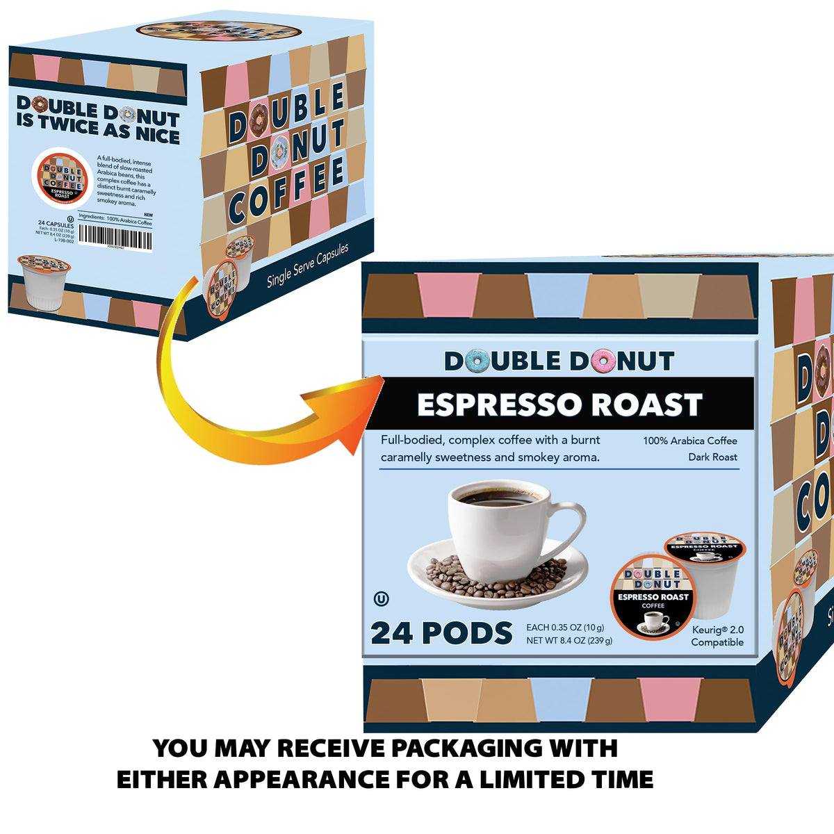 Double Donut Espresso Roast is keto-friendly and sugar-free.