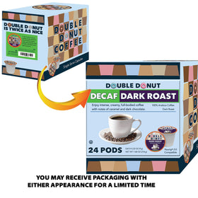 Double Donut Coffee keto-friendly decaf pod, ideal for mindful routines