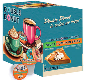Double Donut Coffee Keurig-compatible pods fit most machines for easy brewing.
