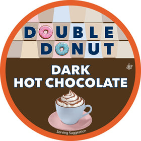 Double Donut Coffee pod closeup highlighting premium chocolate flavor and smooth melt.