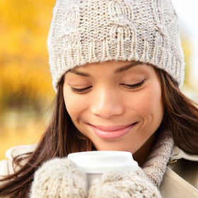 Double Donut Coffee pumpkin spice pods with iced coffee option